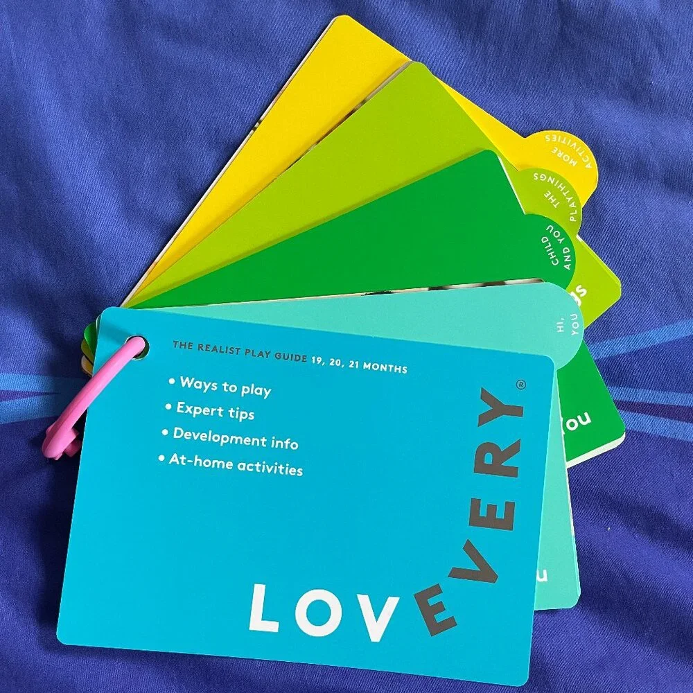 Lovevery Play Guide, The Realist Play Kit, 19, 20, & 21 Months